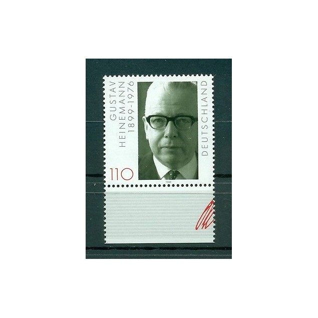 Allemagne -Germany 1999 - Michel n. 2067 - Gustav Heinemann **