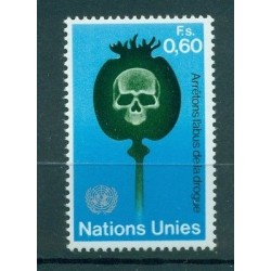 Nations Unies Géneve 1973 - Michel n. 32 - Arretons l'abus de la Drogue