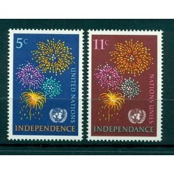 United Nations New York 1967 - Y & T n. 163/64 -  New Independent Nations (Michel n. 177/78)