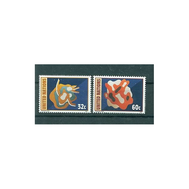 Nations Unies New York 1996 - Michel n. 705/06 -  Timbres poste ordinaire