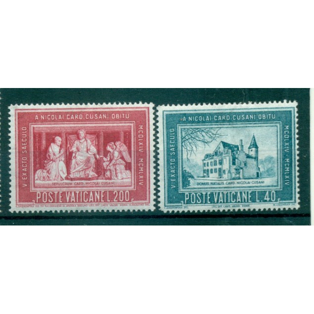 Vatican 1980 - Mi. n. 759/763 - Saint Benoît de Nursie