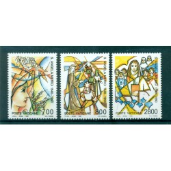 Vatican 1989 - Mi. n. 984/987 - Congrès Eucharistique Int.