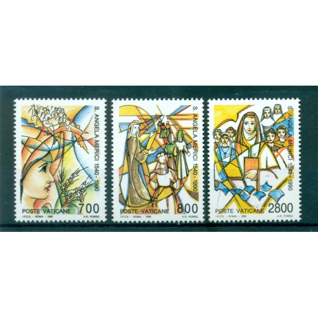 Vatican 1989 - Mi. n. 984/987 - Congrès Eucharistique Int.