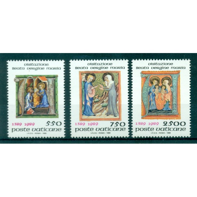 Vatican 1989 - Mi. n. 984/987 - Int. Eucharistic Congress