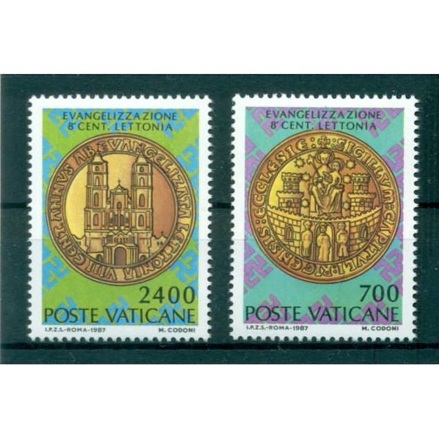 Vatican 1987 - Mi. n. 907/910 - Saint Augustine