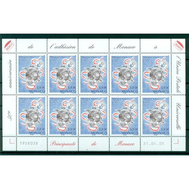 Monaco 2005 -  Y & T n. 2498 -  Universal Postal Union