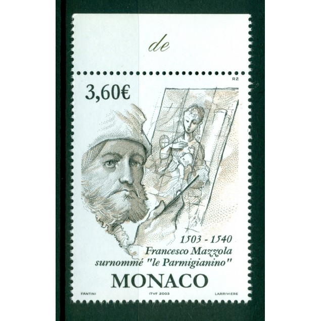 Monaco 2003 - Y & T n. 2402 - Francesco Mazzola surnamed "Parmigianino"