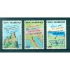 San Marino 1990 - Mi. n. 1435/1437 - Anno europeo del Turismo