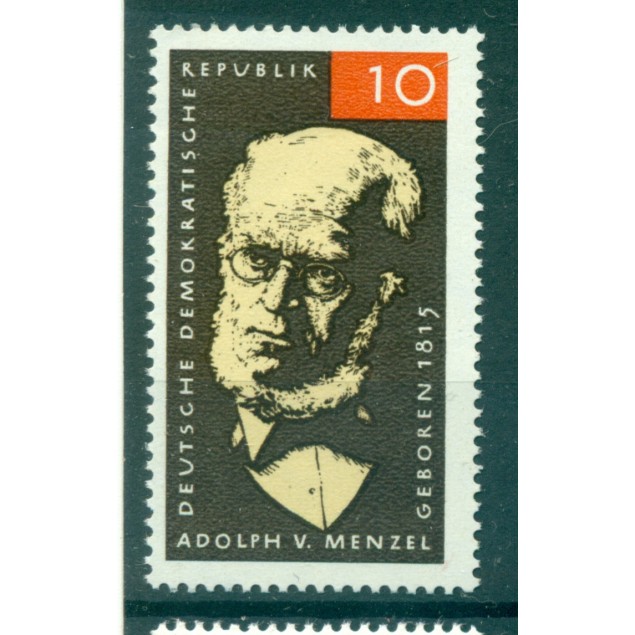 Germany - GDR 1965 - Y & T n. 789 - Adolph von Menzel (Michel n. 1146)