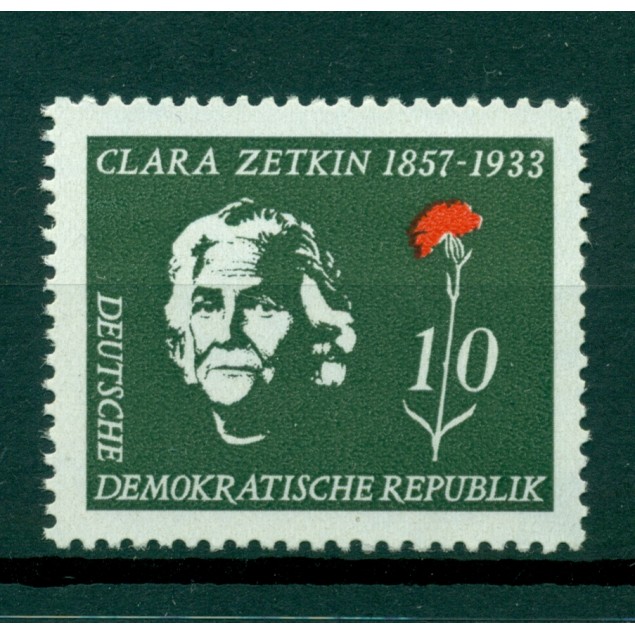 Allemagne - RDA 1957 - Y & T n. 308 - Clara Zetkin (Michel n. 592)