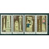 Germany - GDR 1984 - Y & T n. 2486/89 - Postal mileage columns (Michel n. 2853/56)