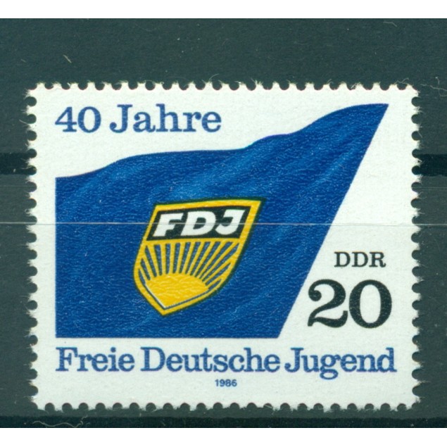 Germania - RDT 1986 - Y& T n. 2624 - FDJ (Michel n. 3002)