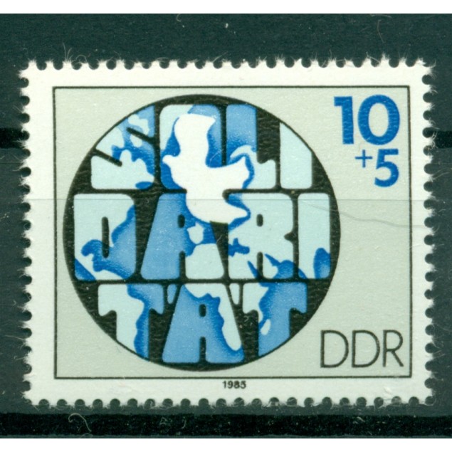 Allemagne - RDA 1985 - Y & T n. 2573 - Solidarité  (Michel n. 2950)