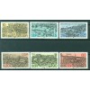 Allemagne - RDA 1988 - Y & T n. 2772/77 - Capitales de Districts  (Michel n. 3161/66)