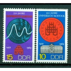 Germany - GDR 1969 - Y & T n. 1212/13 - Rostock University (Michel n. 1519/20)