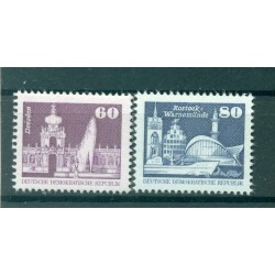 Germany - GDR 1981 - Y & T n. 2303/04 - Definitive (Michel n. 2649/50)