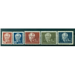 Germany - GDR 1952-53 - Y & T n. 69/72A - Definitive (Michel n. 251/55)