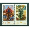 Allemagne - RDA 1977 - Y & T n. 1922/23 - Sozphilex '77 (Michel n. 2247/48)