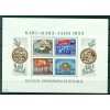 Allemagne - RDA 1953 - Y & T feuillet n. 2/3 - Karl Marx (Michel n. 8/9)