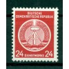 Germany - GDR 1954 - Y & T n. 9 official stamps - Coats of arms (Michel n. 9 x)