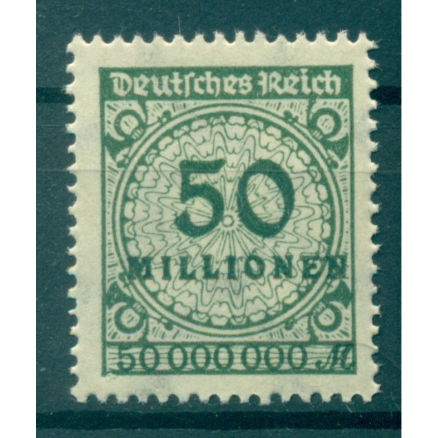 Germania - Deutsches Reich 1923 - Michel  n. 321 A P a - Serie ordinaria (Y & T n. 302)