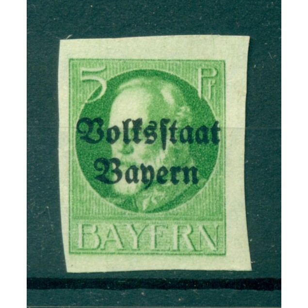 Germania - Baviera 1919 - Y & T n. 117 (B) - Serie ordinaria (Michel n. 117 II B)