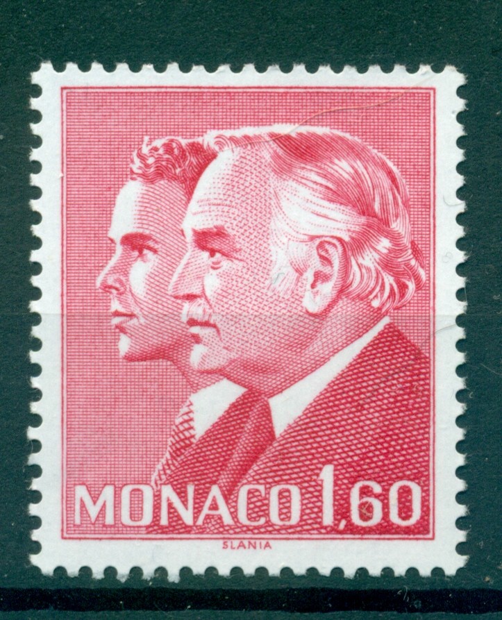 Timbre Monaco 1950 - 1951 - Prince Rainier III