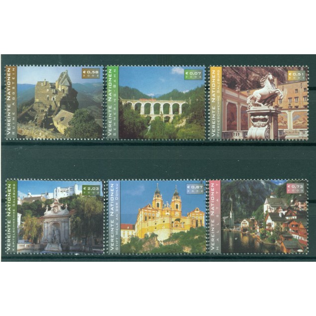 United Nations Vienna 2002 - Y & T n. 364/69 - Definitive