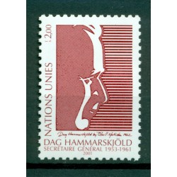 Nazioni Unite Ginevra 2001 - Y & T n. 438 - Dag Hammarskjöld (Michel n. 423)