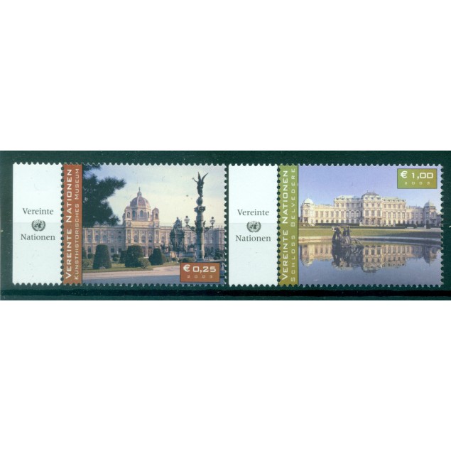 United Nations Vienna 2003 - Y & T n. 399/400 -  Definitive