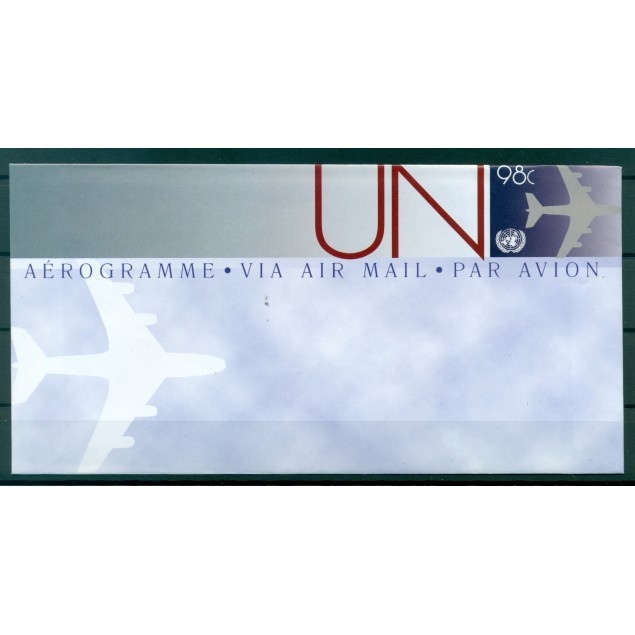 United Nations New York 2010 - Air Mail. Postal stationery 98 cents