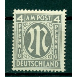 Allemagne - Allemagne Bizone 1945 - Y & T n. 3b - Série courante (Michel n. 11)