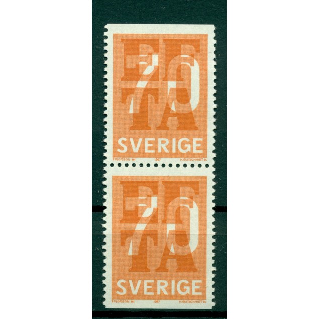 Svezia 1967 - Y & T n. 557 - EFTA (Michel n. 573 Do/Du)