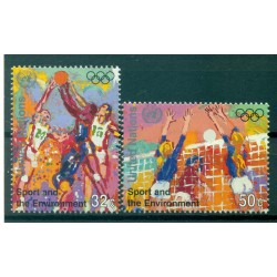 Nations Unies New York 1996 - Y & T n. 704/05 -  Jeux olympiques modernes (Michel n. 716/17)