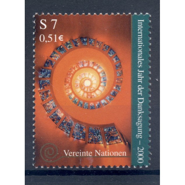 United Nations Vienna 2000 - Y & T n. 318 - International Year of Thanksgiving  (Michel n. 302)