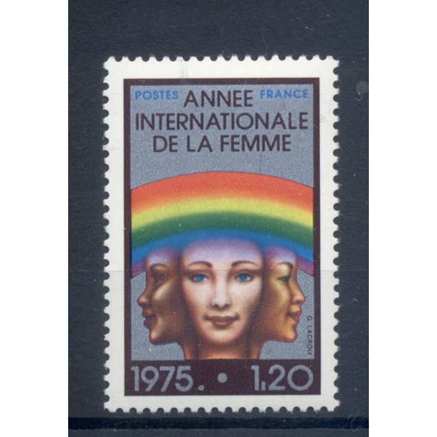 Francia  1975 - Y & T n. 1857 - Anno Internazionale della Donna (Michel n. 1937)