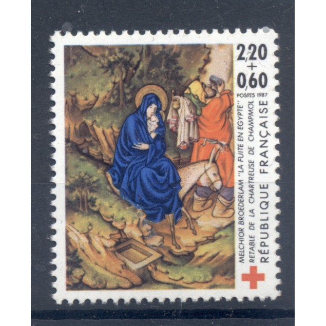 France 1987 - Y & T n. 2498 a. - For the benefit of the Red Cross