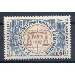 France 1967 - Y & T n. 1529 - Congress of Accounting  (Michel n. 1596)