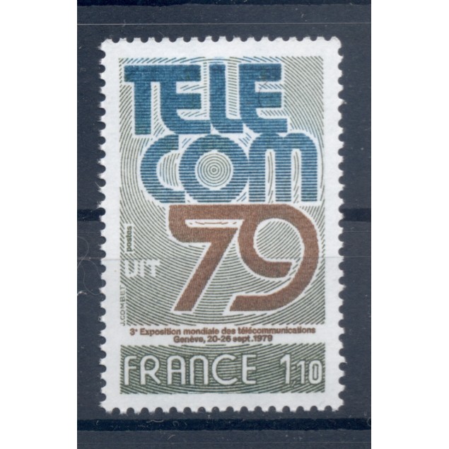 France 1979 - Y & T  n. 2055 - TELECOM 79 (Michel n. 2168)