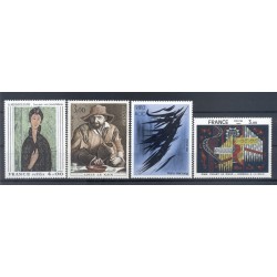 France 1980 - Y & T n. 2107/10 - Art  (Michel n. 2220-27-29-34)