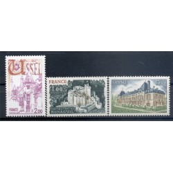 France 1976 - Y & T n. 1871/73 - Tourism  (Michel n. 1957-1976/77)