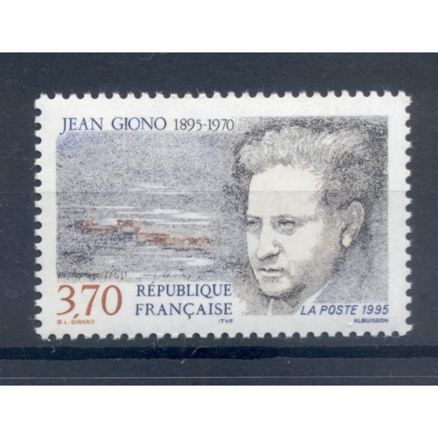 France 1995 - Y & T n. 2939 - Jean Giono (Michel n. 3081)