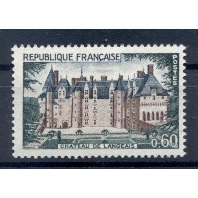 France 1968 - Y & T n. 1559 - Langeais Castle (Michel n. 1624)