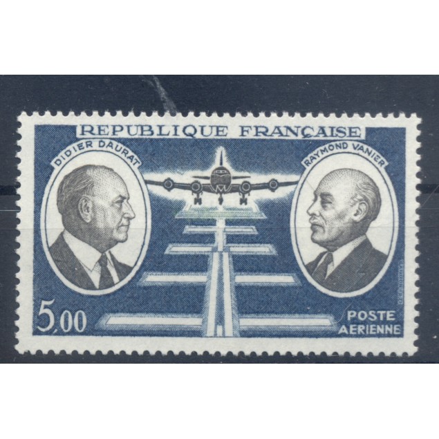 France 1971 - Y & T n. 46 air mail - Daurat and Vanier (Michel n. 1746)