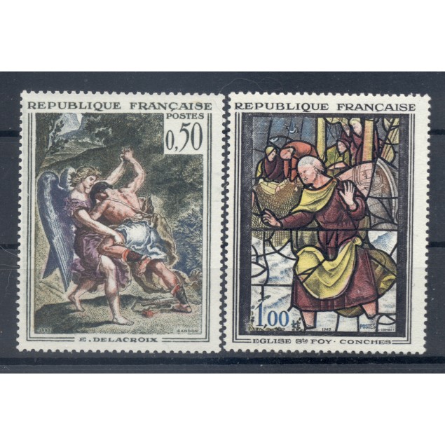 France 1963 - Y & T n. 1376/77 - Artworks (Michel n. 1426/27)