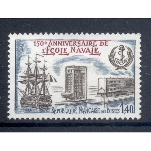 France 1981 - Y & T n. 2170 - Naval School (Michel n. 2288)