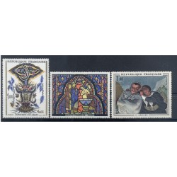 France 1966 - Y & T n. 1492/94 - Artworks (Michel n. 1559-64-67)