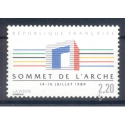 France 1989 - Y & T n. 2600 - Arche summit (Michel n. 2733)