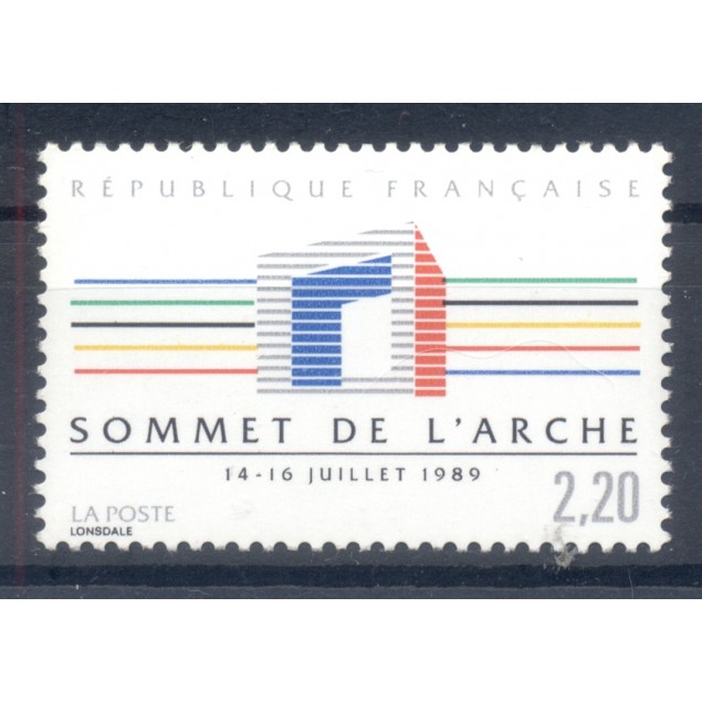 France 1989 - Y & T n. 2600 - Arche summit (Michel n. 2733)