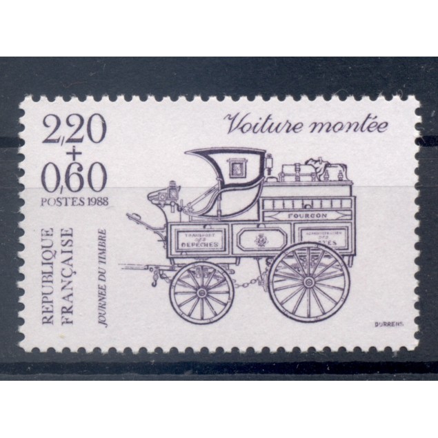 France 1988 - Y & T  n. 2525 - Journée du Timbre (Michel n. 2662 A a)